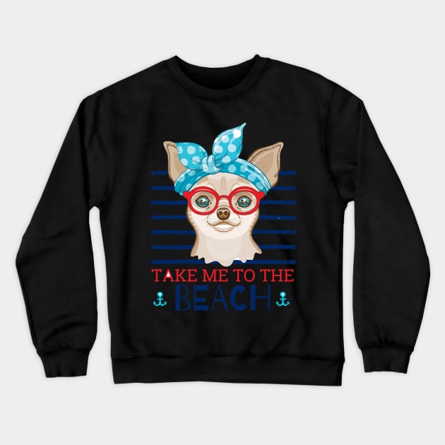 Cute Dogs Crewneck Sweatshirt by King Tiger